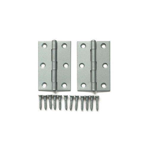 ハイロジック シルバー蝶番 64mm 2枚入 P-605 71605