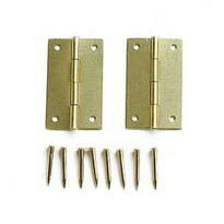 ハイロジック 真鍮細蝶番 24mm 2枚入 P-650 921838*2