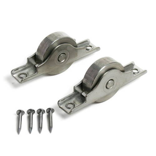 ハイロジック ステンレス戸車 30mm 平 2個入 U-757 71757