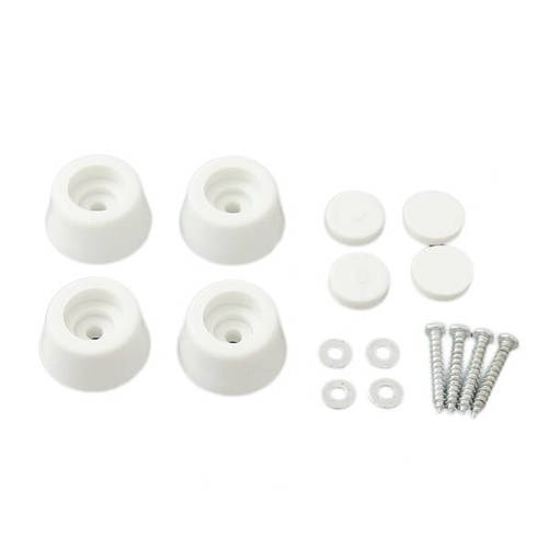 ハイロジック RC-11 ゴム戸当り 11×22 白 4個入 95910