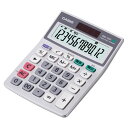 カシオ CASIO ミニジャストタイプ電卓 MW-12GT-N