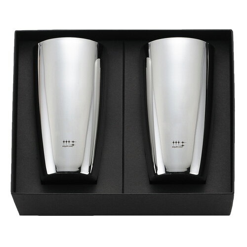 ヨシカワ 磨き屋シンジケート 2重ビアタンブラー 2pcs YJ1193