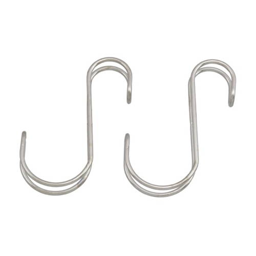 ハイロジック 横ブレ安定S字フック 小 ステンレス 2個入 95345