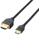 エレコム ELECOM イーサネット対応HDMI-MiniケーブルA-C DH-HD14EM15BK