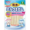 ペティオ Petio 国産 ミルク風味ガム ロール 7本