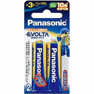 �ѥʥ��˥å� PANASONIC EVOLTA ñ3�����륫�괥���� 2�ܥѥå� �֥ꥹ���� LR6EJ/2B