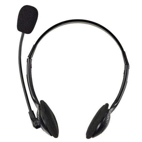 ナカバヤシ Digio2 ヘッドセット ブラック MHM-S24BK