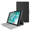 【送料無料】ポスト投函 エレコム iPad 2018年 2017年モデル 9.7インチ ケース レザー フラップ TB-A18RWVFUBK