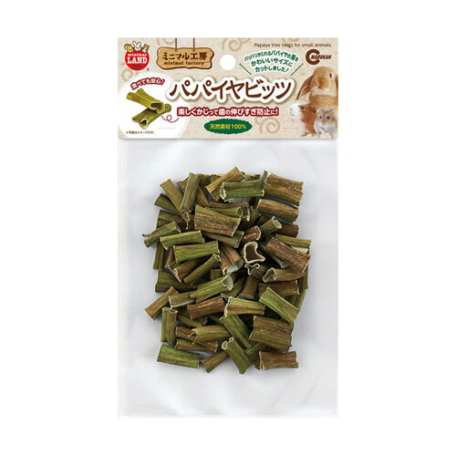 -------------------------------------------------------------- 画像はイメージです。 ※ PC環境により実際の色味や質感と異なって表示される場合がございます。 ※ 部品・パーツなどの一部の商品では本体の商品画像を使用しております。 ※ 製品の仕様・画像・パッケージは、メーカー側から予告なく変更される場合があります。 -------------------------------------------------------------- パパイヤの茎を使いやすいサイズにカットパリパリかじれるパパイヤの茎を可愛いサイズにカットして袋に詰め込みました。■ 材質/素材パパイヤ■ 商品使用時サイズ110×25×190mm■ 原産国または製造地バングラデシュ 【メーカー・ブランド】 MARUKAN / まるかん 【#137】