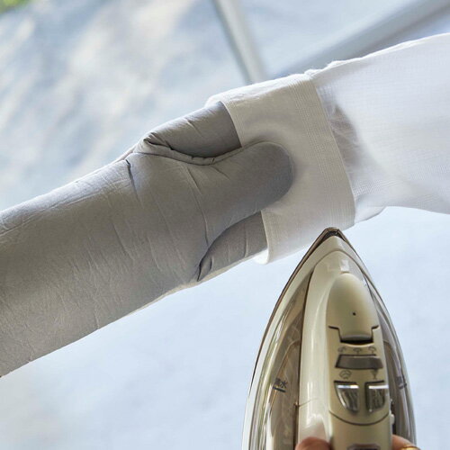 山崎実業 左右両用アイロンミトン アルミ 4034