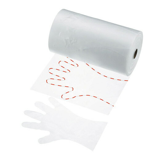 東京パック エンボス手袋ロール巻 L 500入