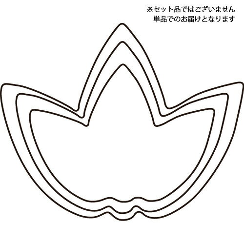 -------------------------------------------------------------- 画像はイメージです。 ※ PC環境により実際の色味や質感と異なって表示される場合がございます。 ※ 部品・パーツなどの一部の商品では本体の商品画像を使用しております。 ※ 製品の仕様・画像・パッケージは、メーカー側から予告なく変更される場合があります。 -------------------------------------------------------------- 力を入れても手が痛くなりません。代々培われた匠の技。食材に＋αの価格を与える「かながた」です。食材を吟味し、形を吟味する。洗練された抜型はその機能を進化させ、料理の華を咲かせます。高森ブランド渕：真鍮巻き規格：中材質：18-8ステンレス 渕：真鍮巻き生産地：日本 【#206】