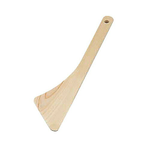 桧・調理ヘラ 三角