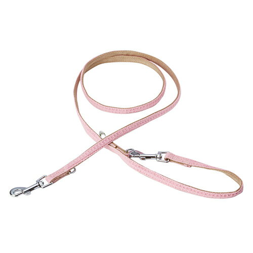 Collars, Harnesses, Leashes - ペティオ Petio アドメイト ハーティウォーク リード S ピンク