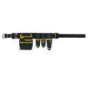 ジェフコム 腰道具セット WSAシリーズ WSA-45-1BK 腰道具セット 電工 デンサン 腰袋 工具入れ ベルト付き 工具差し