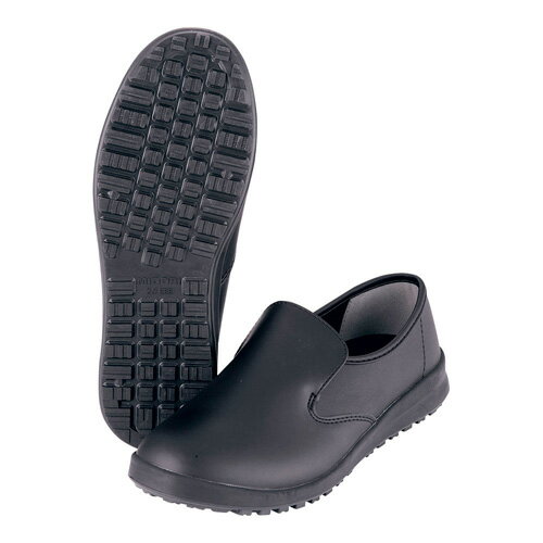 ミドリ安全 ノンスリップスニーカー ハイグリップ 黒 25cm(3.0)