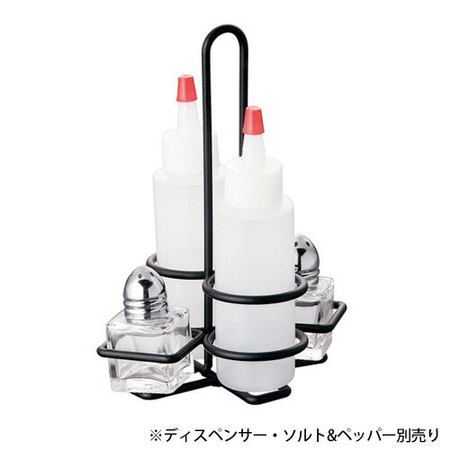 Spice Containers - テーブルクラフト ワイヤーコンジメントラック ソルト&ペッパー入れ付 20017