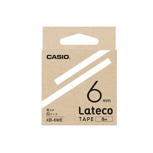 JVI CASIO LatECO lߑւpe[v 6mm e[v  XB-6WE