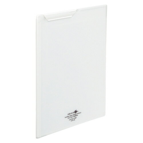 LIHIT LAB リヒトラブ クリップファイル A4 乳白 F-5067-1