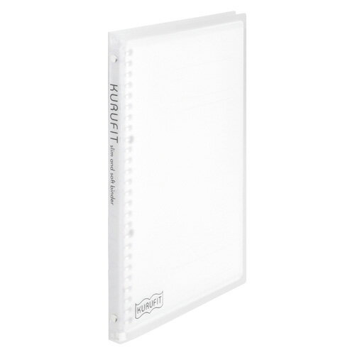 マルマン B5バインダー クルフィット クリア F020-98