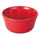 エンテック ポリプロ おわん 13cm レッド No.1704R