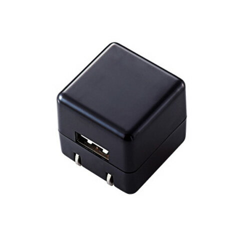 エレコム ELECOM オーディオ用AC充電器 CUBE 1A出力 USB1ポート ブラック AVA-ACUAN007BK エレコム ELECOM オーディオ用AC充電器 CUBE 1A出力 USB1ポート ブラック AVA-ACUAN007BK