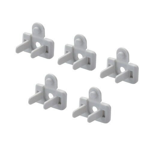 ポスト投函 エレコム ELECOM タップ用コンセントキャップ テレビ用タップアクセサリ 5個入 ホワイト AVD-TVCAP01WH