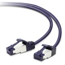 エレコム ELECOM LANケーブル CAT8 爪折れ防止 スリム 2m ブルーメタリック LD-OCTST/BM20