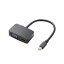 쥳 ELECOM ֥åMiniDisplayPort-HDMI/VGAѴץ ֥å TB-MDPHDVGABK