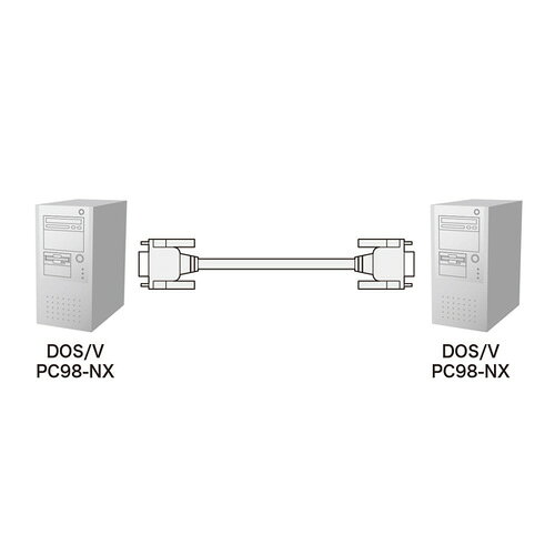 Webbyのサンワサプライ RS-232Cケーブル 5m KRS-403XF5N｜アングル3