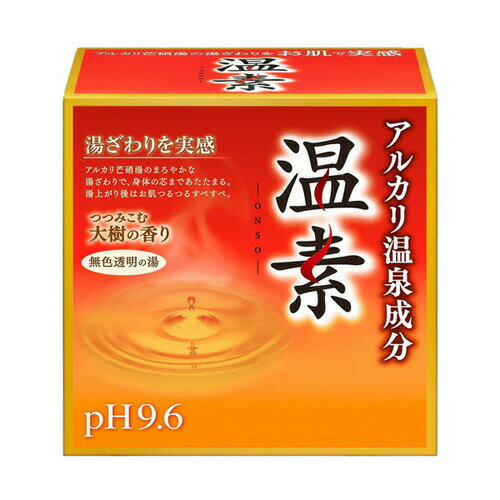 沐浴劑 - アース製薬 温素 つつみこむ大樹の香り 15包入
