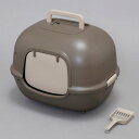 アイリスオーヤマ 脱臭 ワイド猫トイレ ブラウン WNT-510