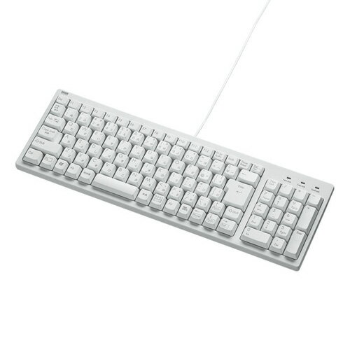 Rakuten - サンワサプライ コンパクトキーボード ホワイト SKB-KG2WN2