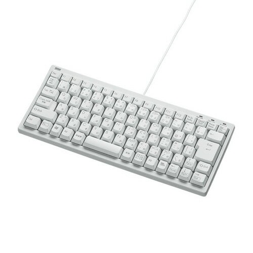 サンワサプライ コンパクトキーボード ホワイト SKB-KG3WN2 サンワサプライ コンパクトキーボード ホワイト SKB-KG3WN2