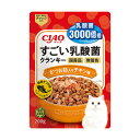 いなば CIAO チャオ すごい乳酸菌クランキー かつお節入り チキン味 200g