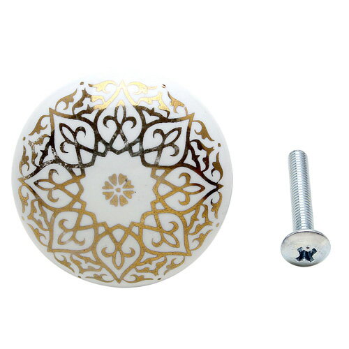 和気産業 セラミックつまみ 幅40mm×奥行き18mm IK-348