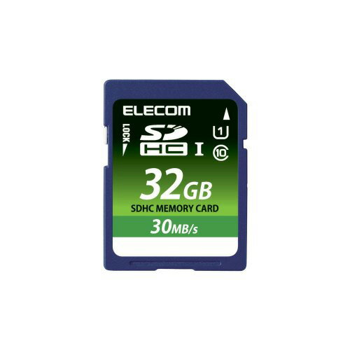 【送料無料】ポスト投函 エレコム ELECOM SD カード 32GB UHS-I データ復旧サービス MF-FS032GU11LRA