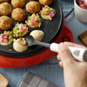 スプーン たこ焼きスプーン フッ素加工 キッチンツール キッチン 調理グッズ MOTTE 日本製 燕三条 ヨシカワ