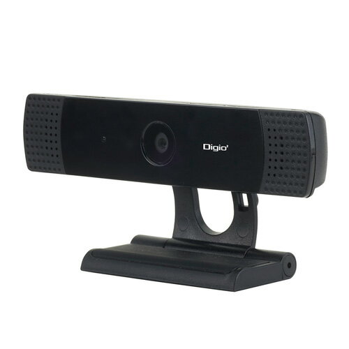 ナカバヤシ Digio2 USB 高画質WEBカメラ マイク内蔵 ブラック MCM-18BK