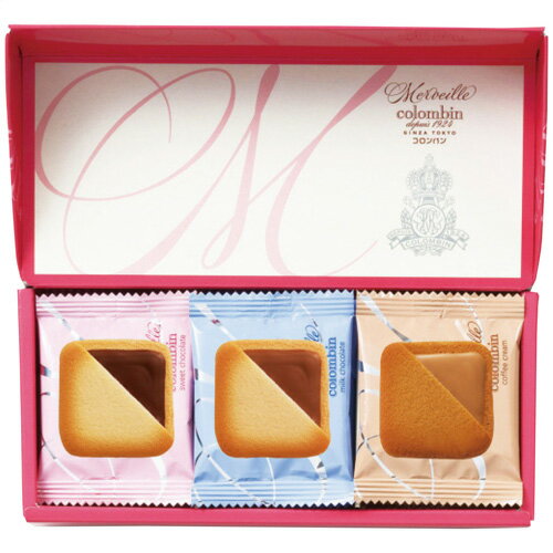 銀座コロンバン東京 チョコサンドクッキー メルヴェイユ 15枚入