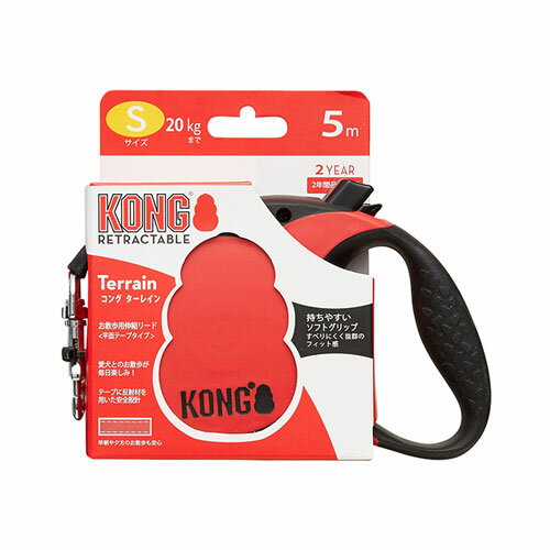 Nylon （Toy Dogs） - KONG コング ターレインレッド S