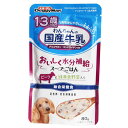 ドギーマンハヤシ 13歳から用 わんちゃんの国産牛乳スープごはん ビーフと緑黄色野菜入り 80g