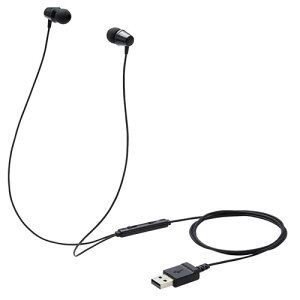 エレコム ELECOM イヤホン 子供用 両耳 有線 マイク付 高耐久 USB 低音量仕様 ミュートスイッチ付 オンライン学習 ブラック HS-KD05UBK通販