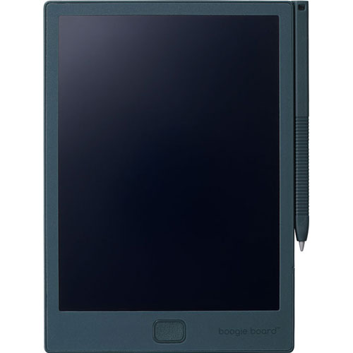 -------------------------------------------------------------- 画像はイメージです。 ※ PC環境により実際の色味や質感と異なって表示される場合がございます。 ※ 部品・パーツなどの一部の商品では本体の商品画像を使用しております。 ※ 製品の仕様・画像・パッケージは、メーカー側から予告なく変更される場合があります。 -------------------------------------------------------------- 何度も書いてすぐに消せるA6手帳サイズの電子メモパッドの「ブギーボード」！書きごこちなめらか。新感覚の電子メモパッド ブギーボードにA6手帳サイズが新登場。軽くて、薄くて、マグネットで貼れるから手軽に使えます。 「書く」「消す」をカンタン手軽に。さまざまなコミュニケーションで、いろいろな人と、もっと自由にコミュニケーション。感圧式液晶を採用し、まるで紙に文字を書くような、なめらかな書きごこちを実現。軽くて薄くて持ち運びにも便利な、新感覚の電子メモパッドです。電源のON/OFFは不要で、思い立ったときにすぐ書き始められます。書き直したいときや違う内容を書き込みたいときは、イレースボタンでパッと全消去！紙を使用しないのでゴミが出ず、とってもエコロジー。 ■ シリーズ特長Point1：なめらかな書き心地。筆圧で線の太さが変わるハイコントラスト液晶Point2：A6手帳サイズのブギーボード。軽くて薄く、手軽に使えるサイズです。デスクでの電話番号などのちょっとしたメモに！コンパクトサイズ のため持ち運びにも向いています。Point3：ボタンひとつて画面を消去！何度でも繰り返し使えます。 Point4：マグネット付きのため金属面に貼り付け可能！冷蔵庫や玄関扉など、金属面にぺたっと貼り付けると便利です。ちょっとした覚え書きを書き留めて、目につくところに掲示できます。■ 製品特長Point1：裏面に定規(14cm)のレーザー刻印を印字しております。ちょっとした物の大きさを測ったり、直線を引いたりするのに便利です。Point2：本体とスタイラスにストラップ穴をあけていますので、別途ご自身で細い紐などをご用意していただくことで一緒に保管することができ紛失の心配もありません。Point3：A6手帳サイズのため持ち歩きもできて、6インチサイズのためたくさん書き込める！外形寸法：約105(W)×148(H)×5.5mm(スタイラス除く)画面サイズ：6インチLCD(93×124mm)Point4：何度でも繰り返し使え、電池1個で約3万回消去可能。消えなくなったら、電池(CR2016コイン型リチウム電池1個)を交換して再度使えます。■ ブギーボード専用iOS/Androidアプリ(無料) 「Boogie Board SCAN」 が登場！カメラで読み取るだけで簡単にデータ化！Point1：ブギーボードに書いた内容を、アプリでスキャンすることで、画像データとして保存が可能です。事前にお使いの機種を選択することで高精度の読み取りが可能となります。Point2：保存したデータは編集画面で色を付けたり、テキストを加えたりすることができます。また、データをフォルダ管理したり、共有することも可能です。※販売中止機種を除く、ブギーボードシリーズで使用可能です。※ブギーボード専用のアプリです。その他のあらゆる製品では使用できません。■ 本体サイズ(mm)148×105×5.5■ 本体重量(g)75■ 材質ABS■ 付属品・スペアパーツリチウムコイン電池(CR2016)、スタイラス、取扱説明書(保証書付) 【メーカー・ブランド】 キングジム / きんぐじむ / KINGJIM 【#175】