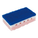 ワコー ワコーストロング スポンジたわし ハード ピンク