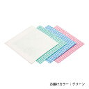 フジスーパーワイプクロス 100枚入 30cm角 グリーン