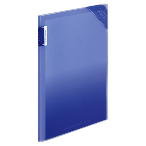 コクヨ クリヤーホルダーブック モッテ A4 6ポケット 青 フ-LM5710B-6
