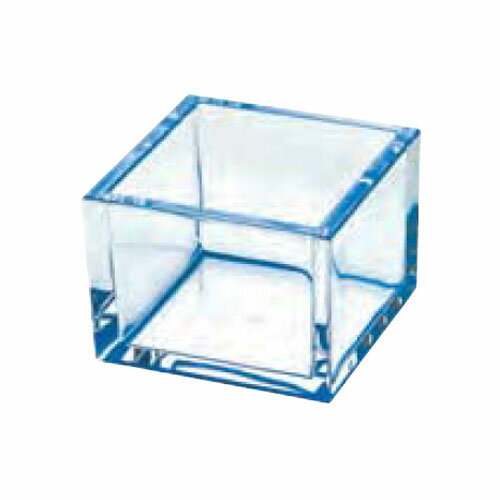 ヤマコー クリア1合枡 青