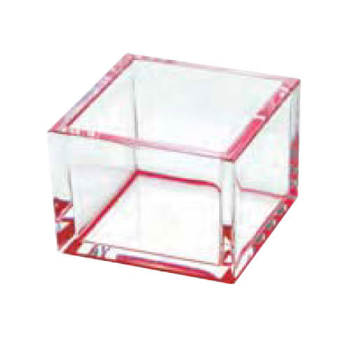 ヤマコー クリア1合枡 赤