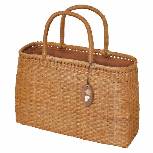 ヤマコー 山葡萄バッグ 削皮 ござめ編み-11